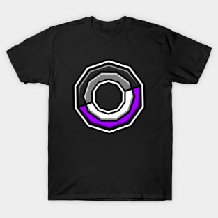 Asexual Pride Sign Symbol - Ace Sexuality Emblem - Asexual T-Shirt